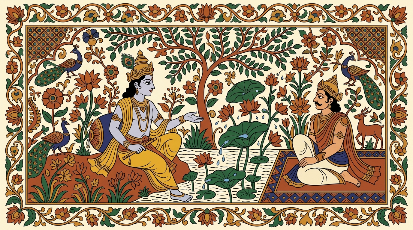 Illustration for Chapter 5, Verse 10