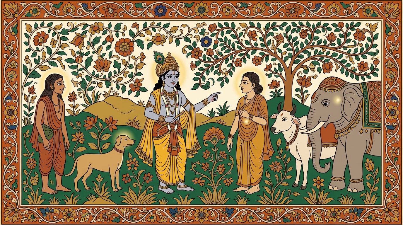 Illustration for Chapter 5, Verse 18
