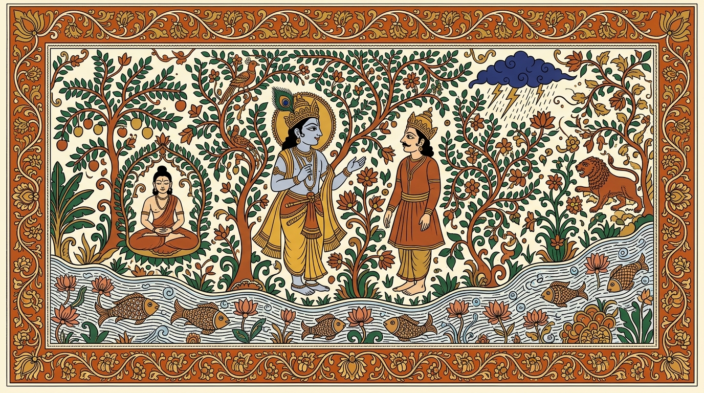 Illustration for Chapter 5, Verse 20