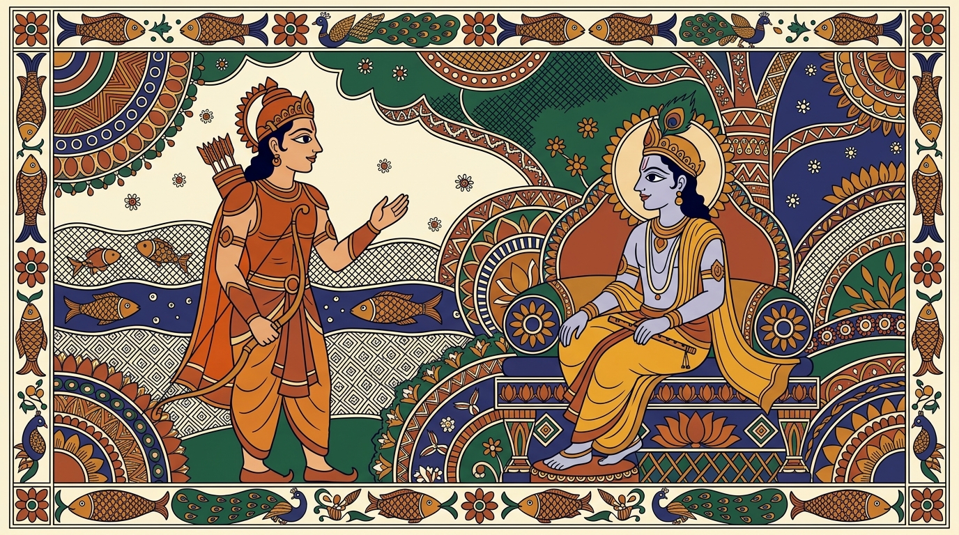 Illustration for Chapter 6, Verse 33