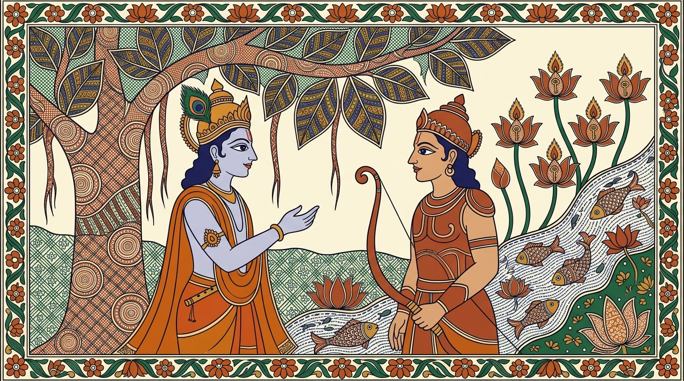 Illustration for Chapter 6, Verse 43