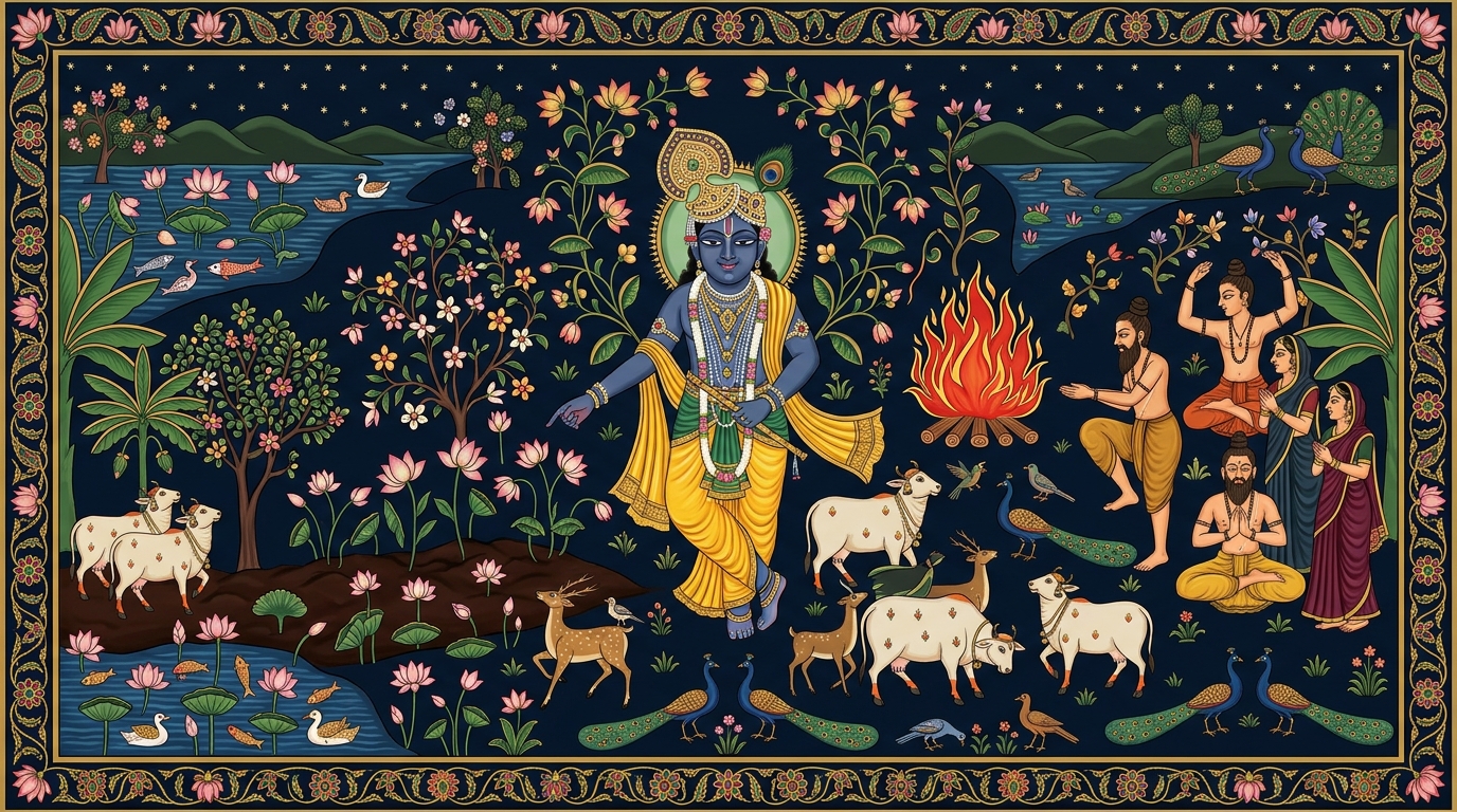 Illustration for Chapter 7, Verse 9