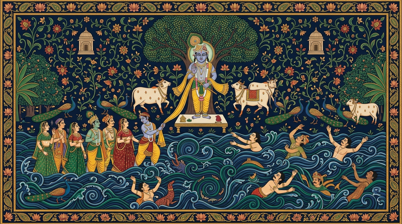 Illustration for Chapter 7, Verse 14