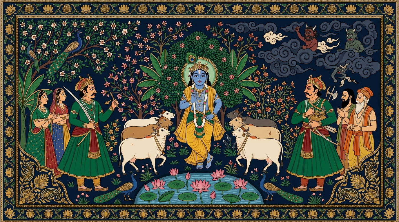Illustration for Chapter 7, Verse 15