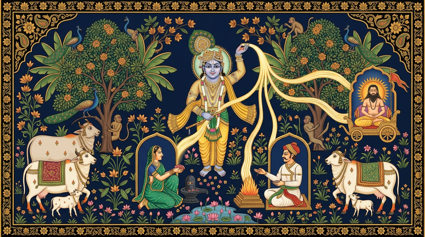 Illustration for Chapter 7, Verse 22