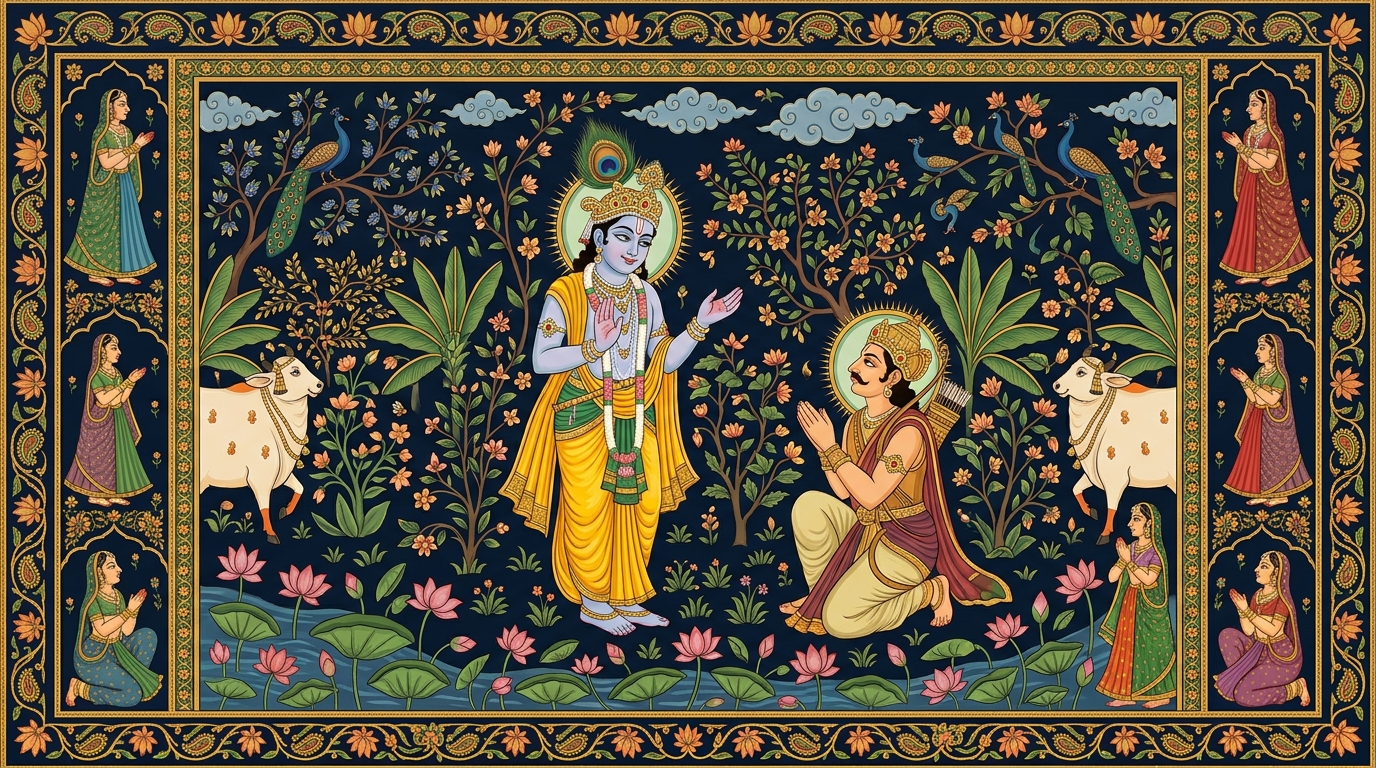 Illustration for Chapter 7, Verse 28