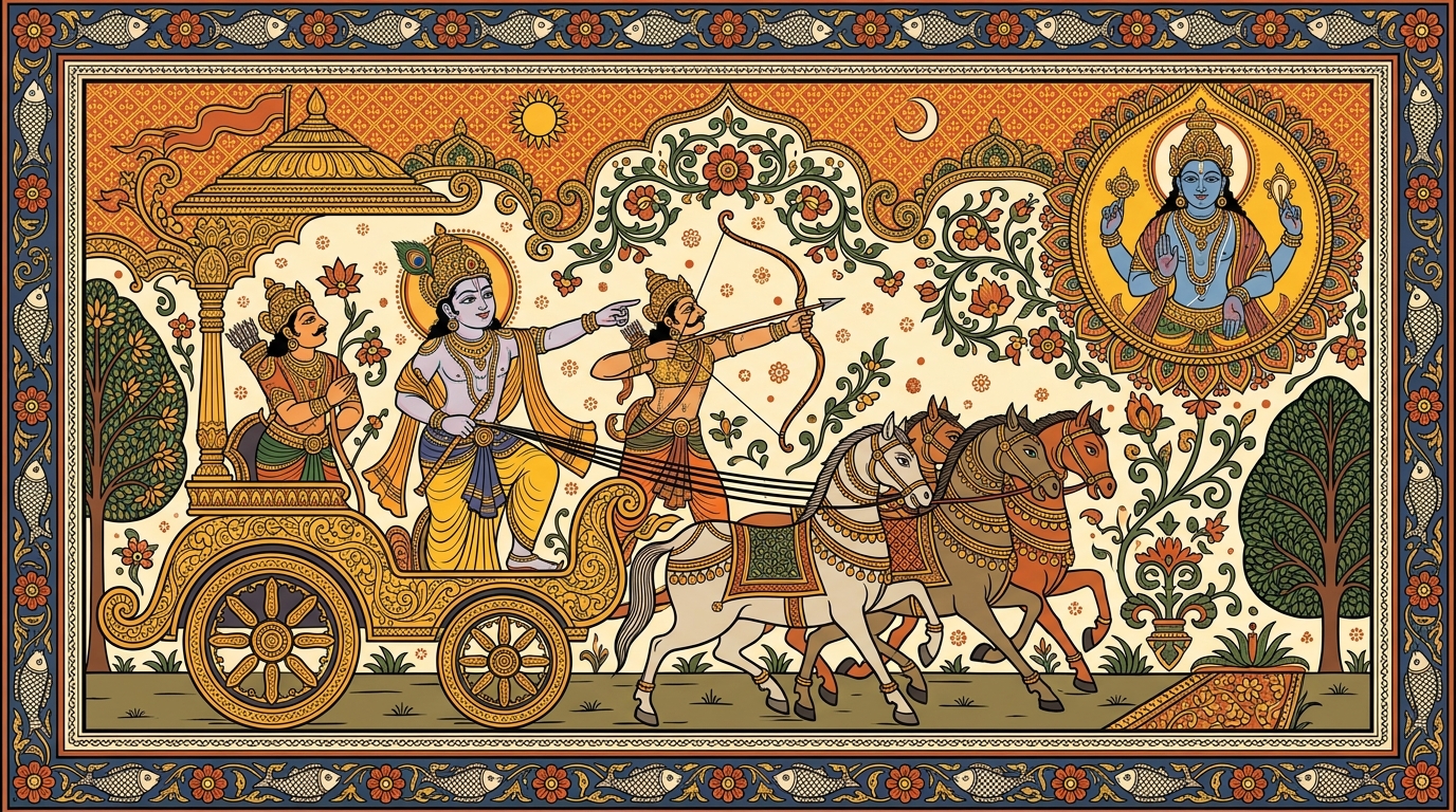 Illustration for Chapter 8, Verse 8