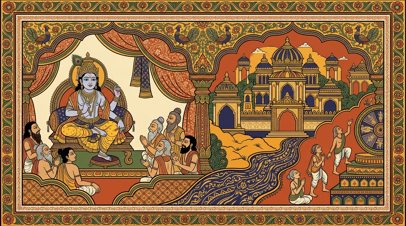 Illustration for Chapter 8, Verse 21