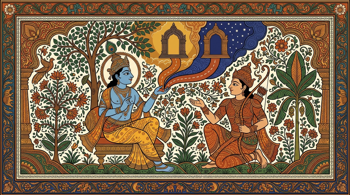 Illustration for Chapter 8, Verse 27