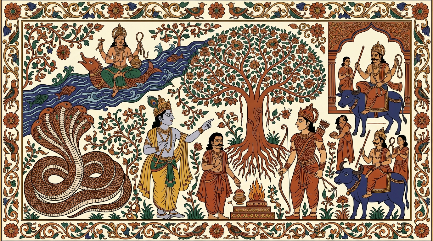 Illustration for Chapter 10, Verse 29