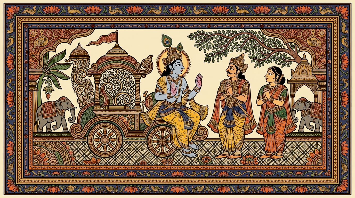 Illustration for Chapter 13, Verse 12