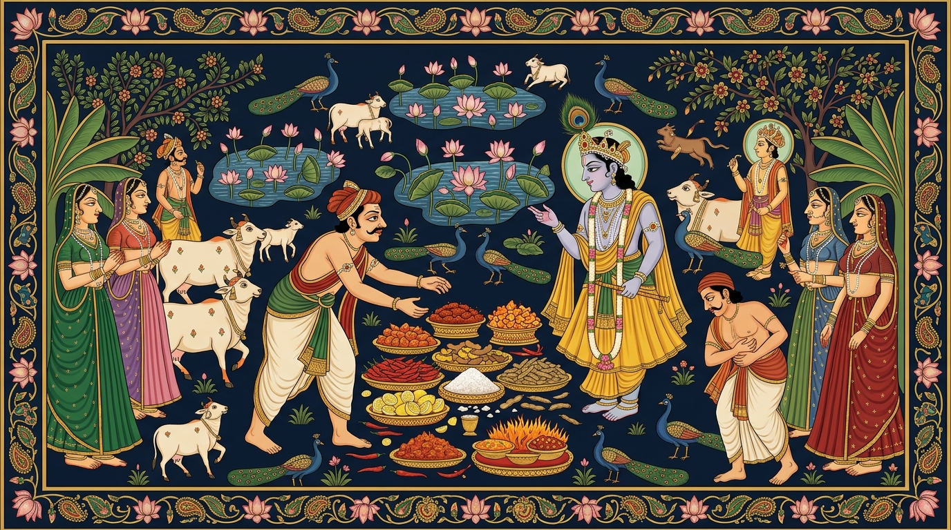 Illustration for Chapter 17, Verse 9