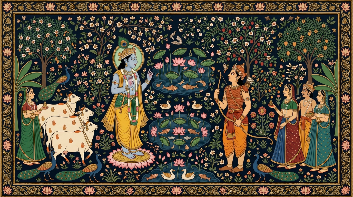 Illustration for Chapter 17, Verse 28