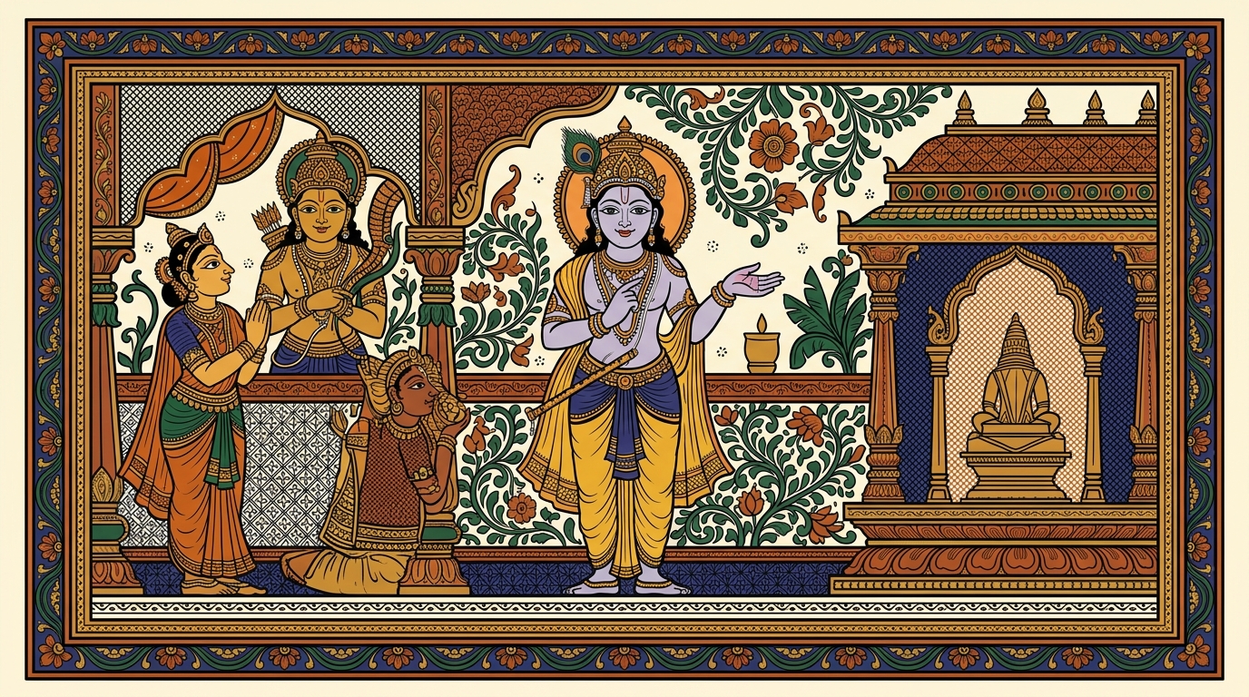 Illustration for Chapter 18, Verse 9