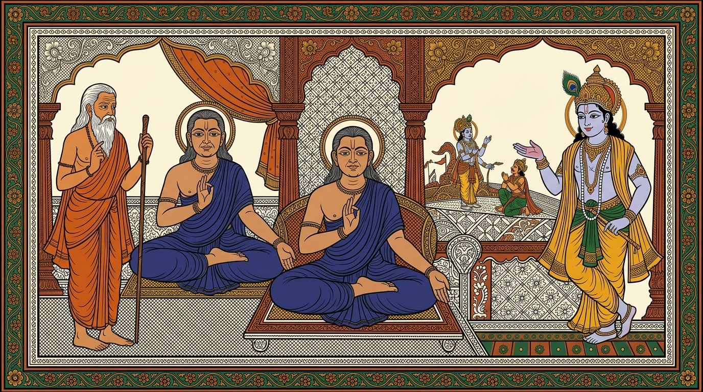 Illustration for Chapter 18, Verse 75